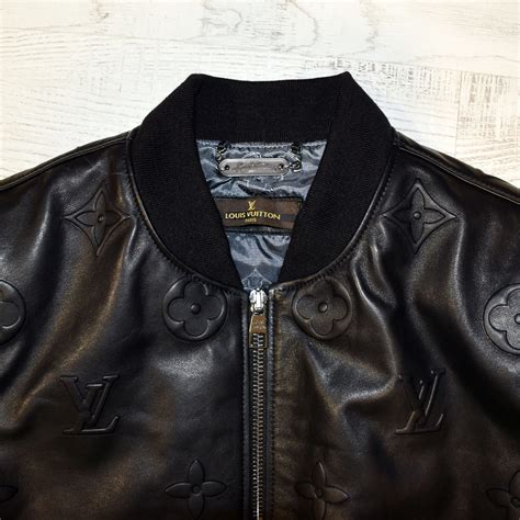 louis vuitton jacket black|lv bomber jacket.